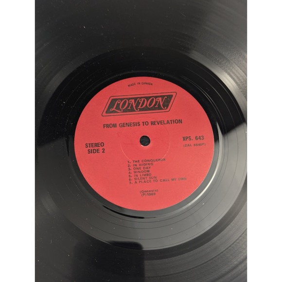 GENESIS From‎ Genesis To Revelation 1974 LP Vinyl Record Album : EX/VG PS 643 - Picture 14 of 14